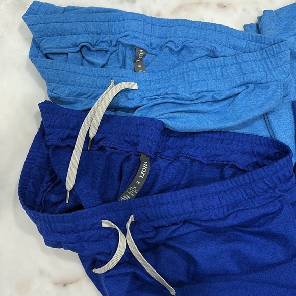 2x Vuori Performance Joggers in Copenhagen Heather & Spring Heather blue Sz XXL - Picture 6 of 6